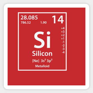 Silicon Element T-Shirt Sticker